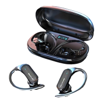 2024 New Mobile Phone Universal Wireless Bluetooth Headset Display Power Noise Reduction Ear Type Sports Ear Type Noise Reduction