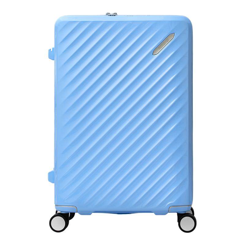 Meitu large-capacity and good-looking light-toned wheel suitcase