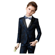 Romon childrens suit boys dress British style big boys piano performance suit boys host small suit