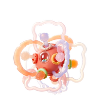 Manhattan hand ball baby toy silicone chewable teether for babies 3 to 6 months old holding molars 0 to 1 years old