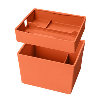Ideal full range! double-layer armrest box storage box