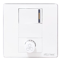 One-on-speed 200W 500W ceiling fan speed regulator double control switch with stepless speed switch electric fan adjustment