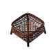 Storage basket hand-woven large paint technology to prevent mildew and moth