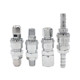 C-type quick connector self-locking tracheal quick insertion male and female head