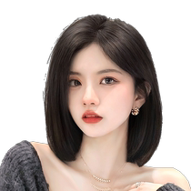 Swiss Net wig piece for women head replacement piece real hair volume increase fluffy hair piece covering white hair full human hair wig