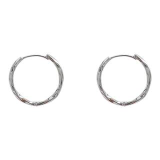 Plain hoop earrings 2024 new popular style hoop earrings for women