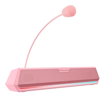HECATE Edifier g1500bar pink e-sports audio computer desktop home game with microphone Bluetooth speaker