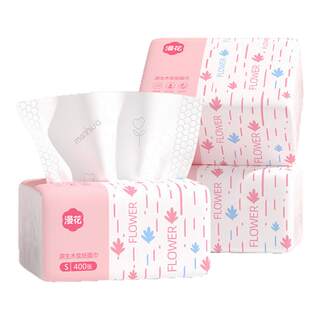 400 pieces of toilet paper raw pulp toilet paper