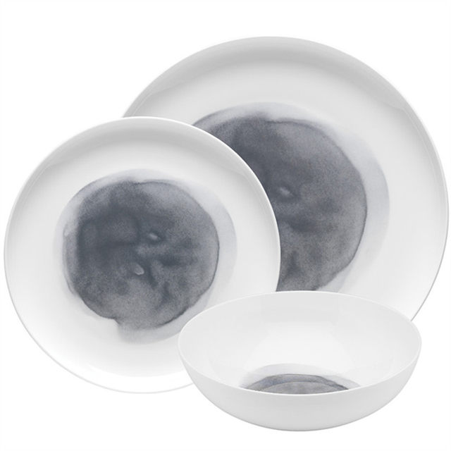 Creative plates and tableware exports to European, American and British bone porcelain