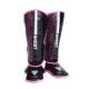 Wulong Muay Thai fighting leg guards, Sanda fighting with back shin guards, boxing thickened fighting protective gear for adults and children