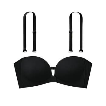 Xunmeng front buckle adjustable strapless underwear for women