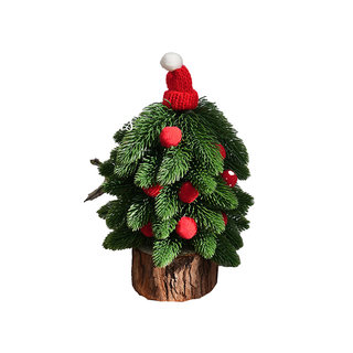 New desktop small christmas tree mini nobelson christmas decorations household small finished ornaments christmas tree