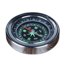 Mini compass vehicle-mounted high-precision compass off-road slope meter multi-functional geological compass north needle army