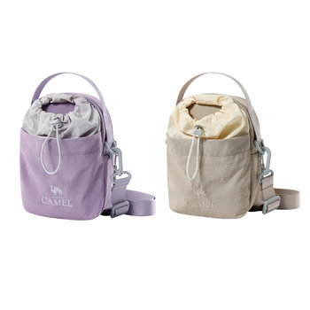 Camel crossbody bag fashionable lightweight outdoor hiking shoulder bag