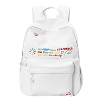 FINITE LOOP limited circulation backpack student school bag ins niche female high school student computer backpack