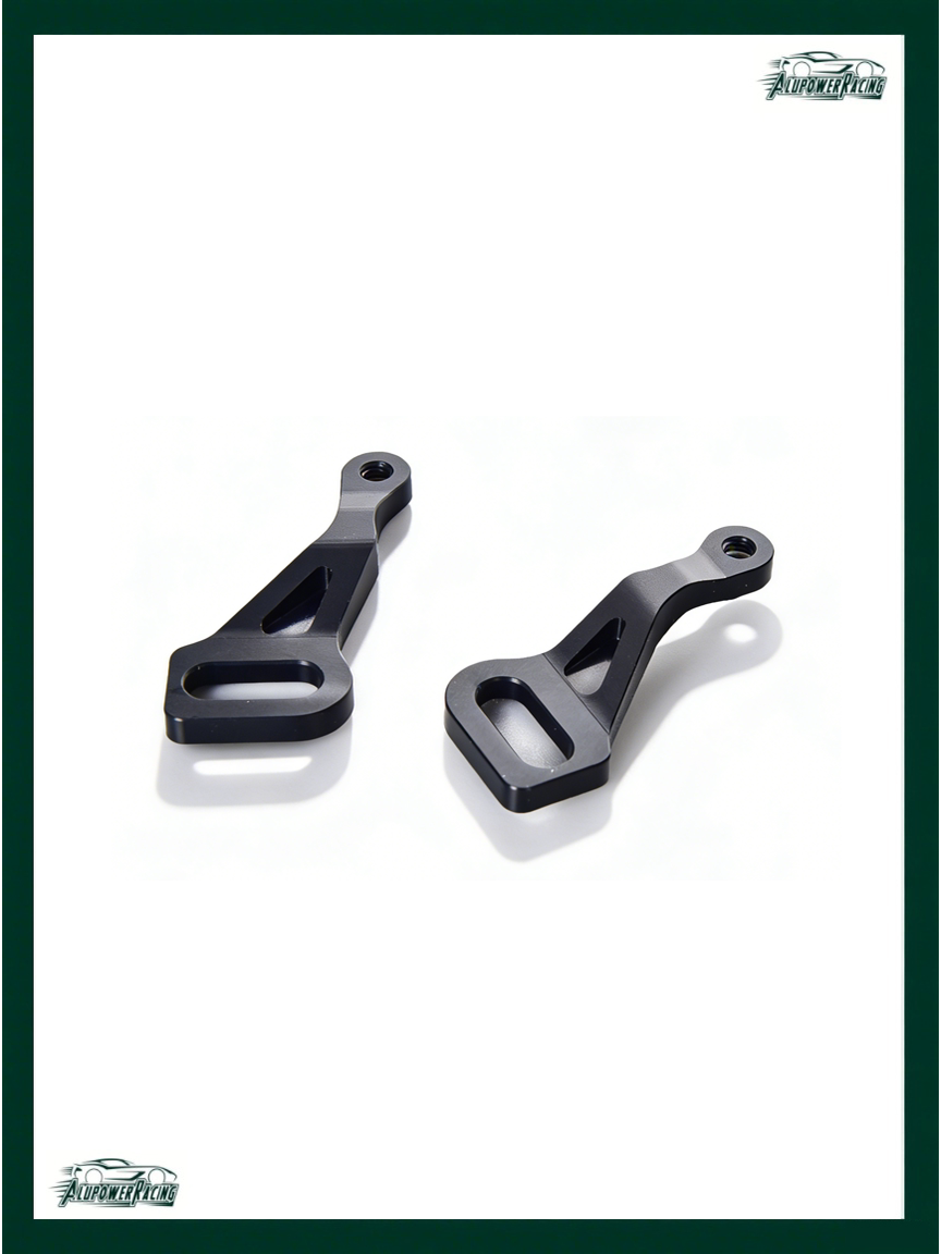 เหมาะสำหรับ Xray-X4 รุ่นปี 24/25 อุปกรณ์เสริม แขนคันโยกพวงมาลัยด้านหลัง และแผ่นรองพวงมาลัยด้านหลัง (ซ้าย+ขวา) # 302387