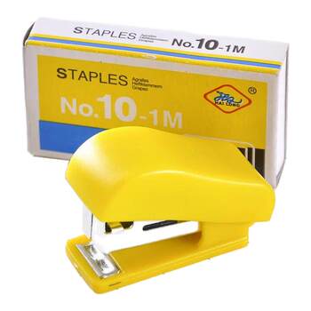 Stapler mini color convenient student-specific small stapler manual simple office household small stapler