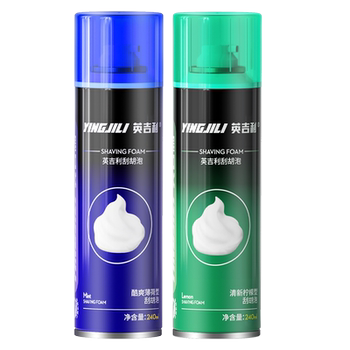 Shaver english manual shaving foam