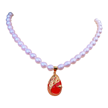 Daidomei freshwater pearl rice/tear drop shape