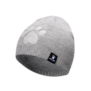 Kalmei knitted hat sports large head circumference warm woolen hat for men and women winter cold-proof running football hat cold hat