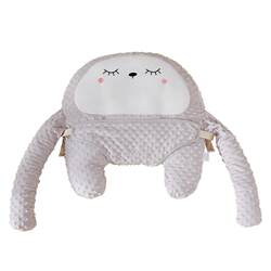 October Crystal Baby Ventilation Pillow Soothes Newborns, Prevents Flatulence, Practice Learning to Lift Head, Training Pillow