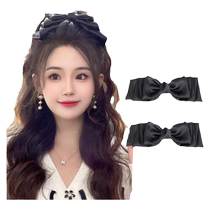 Butterfly Knot Spring Clip Top Clip Female Fugitive Princess Hairpin Hairpin Accessories Rear Brain Spoon 2024 New Advanced Sensfeel Card
