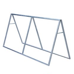 Double-Sided A-Frame Outdoor Folding Advertising Stand Display Board for Sports Events, Marathon, and Basketball/Football Fields