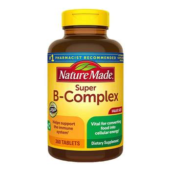 NatureMade Vitamin B complex b2b3 biotin b7 ອາເມລິກາ vb ນຳເຂົ້າ b12 ເມັດ