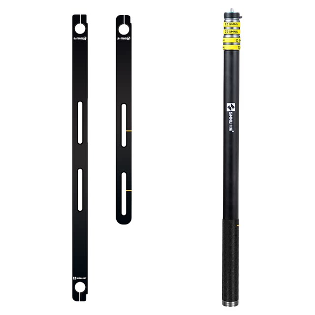 Motorcycle aluminum alloy fixed telescopic flagpole selfie stick