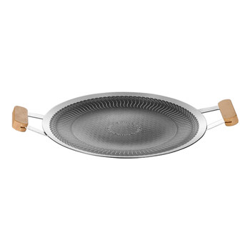 New 316 stainless steel thickened outdoor grill pan