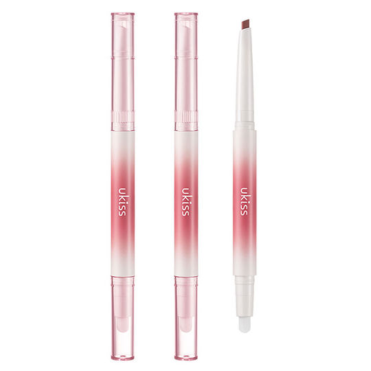 Ukiss lip liner double-ended blending lip brush non-stick cup