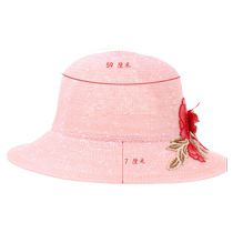 Sun hat for women sun protection womens sticky flower hat summer new fisherman hat summer foldable sun hat