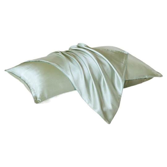 太湖雪桑蚕丝纯色真丝枕套&真丝发圈