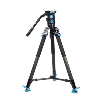 Sirui one-click lifting tripod hydraulic damping head