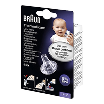 Thermomètre auriculaire allemand Braun couvercle pour pistolet thermomètre pour bébé protège-oreilles 40 pièces thermomètre auriculaire domestique