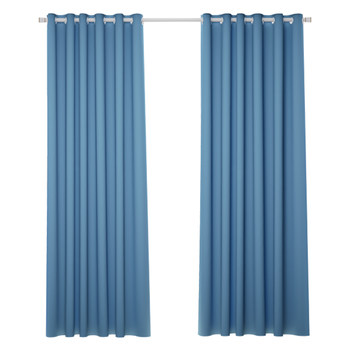 Chenille whole house custom curtains door-to-door measurement and installation