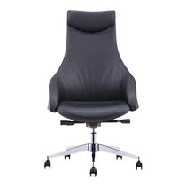 Personalized and fashionable boss chair leather art class chair mobile swivel chair bow-leg chair computer office modern chair leather reclining chair