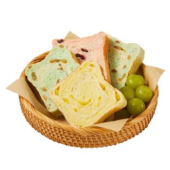Yan xiaobei thick cut toast bread breakfast 0 sucrose