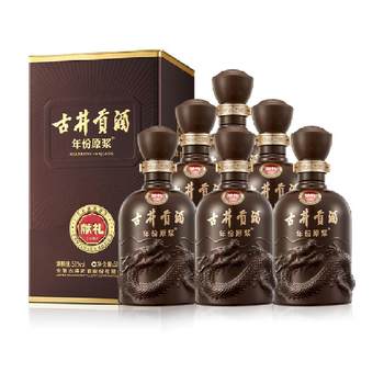Gujing tribute wine vintage puree liquor 500ml 6 bottles