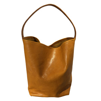 Tote bag vegetable tanned cowhide shoulder bag retro women's bag