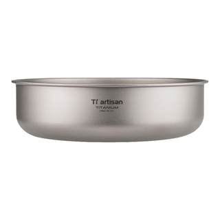 Tiartisan outdoor pure titanium portable titanium bowl