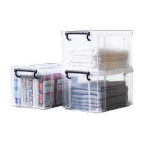 Xitianlong thickened storage box transparent clothing storage box household large-capacity seasonal quilt wardrobe storage box