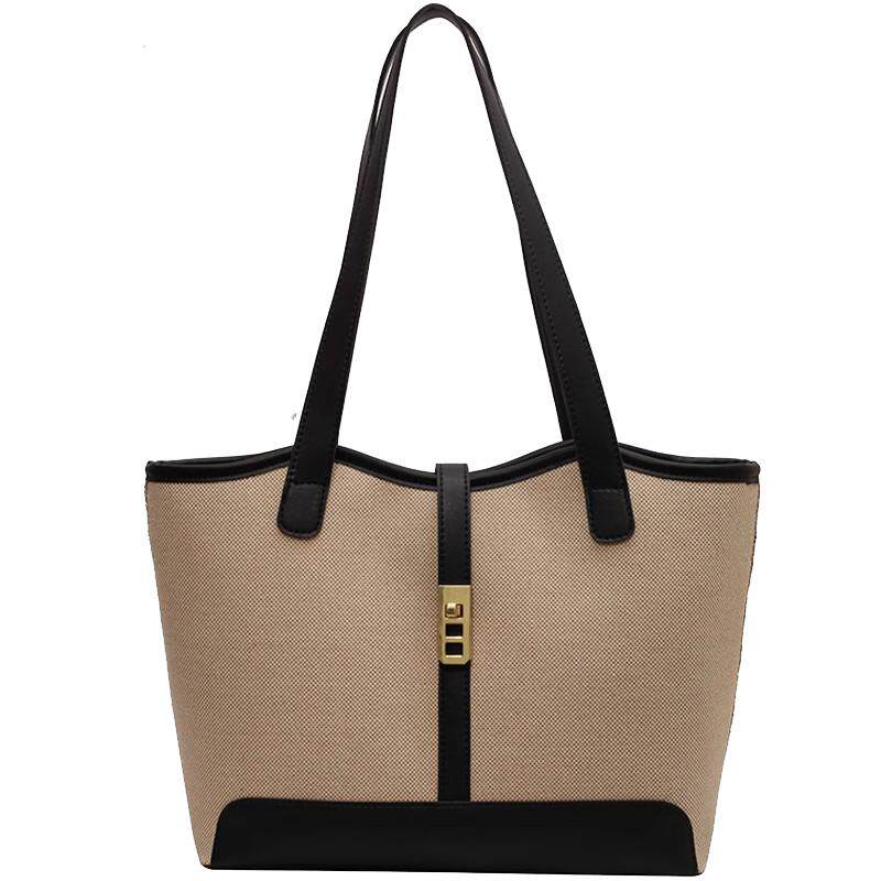 Temperature tote bag retro atmosphere European and American