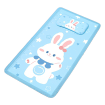 Baby mat kindergarten special childrens ice silk mat pad baby mat crib breathable and sweat-absorbent summer