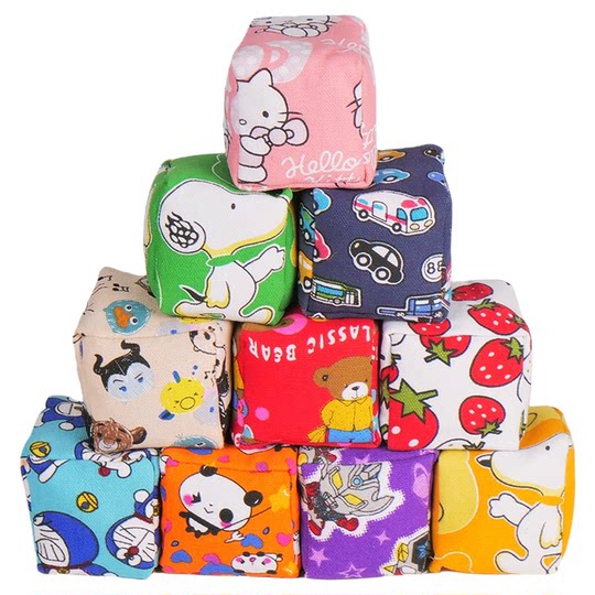 Children's sandbag game cartoon canvas sandbag bag