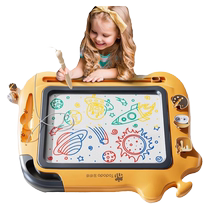 Childrens drawing board home toddler magnetic writing board one year old baby 2 graffiti magnetic drawing toy drawing writing board large