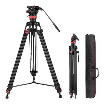 Camera professional film and television hydraulic damping tripod