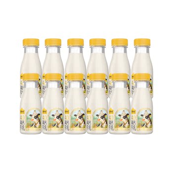 Adopt a cow low temperature milk holstein high calcium milk 200ml*12 bottles of milk