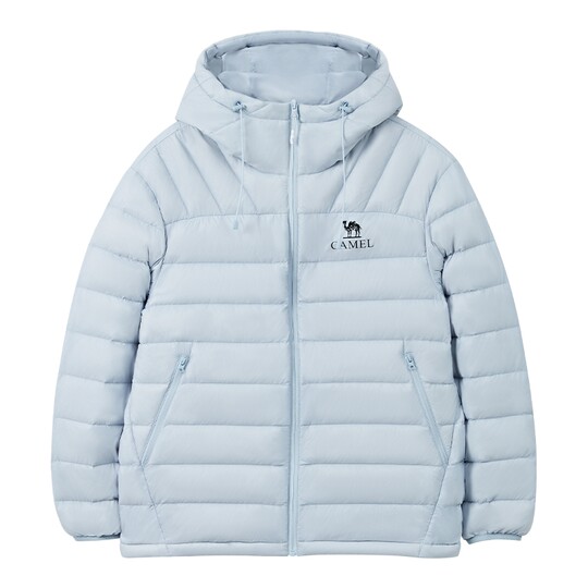 Camel Outdoor Autumn and Winter Light Warm Down Jacket Windproof and Warm