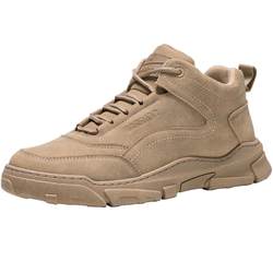 ເກີບຜູ້ຊາຍ Huili 2024 ເກີບກາງ-ເທິງທັງຫມົດ-match ປະກັນໄພແຮງງານ boots plus velvet ເກີບຝ້າຍ Huizhou Martin ເກີບເກີບສັ້ນຜູ້ຊາຍ